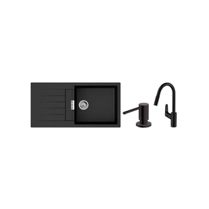 Мийка кухонна Hansgrohe S520-F480 + зміш. Focus M41 (43358600) зображення 1