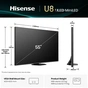 Телевізор Hisense 55U8Q - зменшене зображення 2