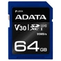 Карта пам'яті ADATA 64GB SDXC class 10 UHS-I U3 V30 (ASDX64GUI3V30S-R) - зменшене зображення 1