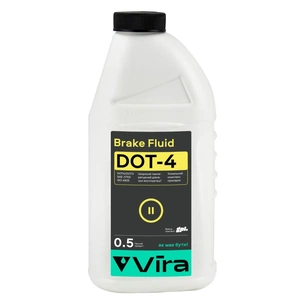 Гальмівна рідина VIRA Brake Fluid DOT-4 0,5 л (VI1001) зображення 1