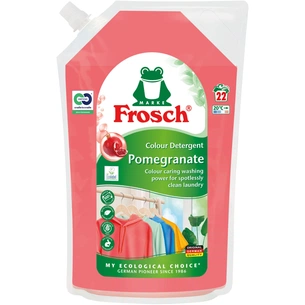 Гель для прання Frosch Гранат Дой-пак 1.5 л (4009175968296) зображення 1