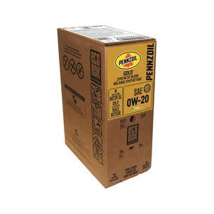 Моторна олива Pennzoil Gold 0W20 24/1 Qt Ecobox 22,71л. зображення 1