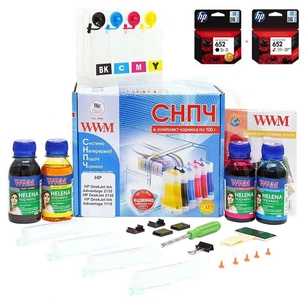 СБПЧ WWM HP 1115/2136 + №652Bk/CL (IS.0433set) зображення 1