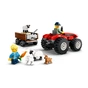 Конструктор LEGO City Червоний фермерський трактор із причепом і вівцями (60461) - зменшене зображення 3
