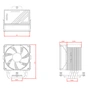 Кулер до процесора ID-Cooling FROZN A400 Black - зменшене зображення 9