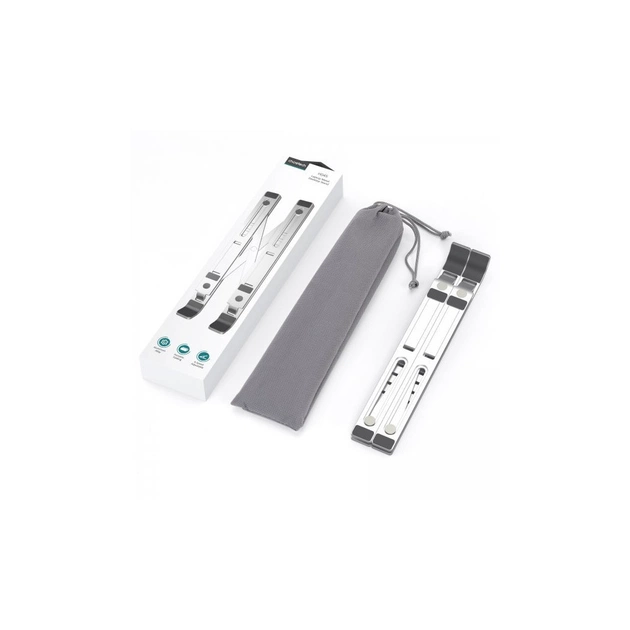 Підставка до ноутбука Choetech до 15", алюміній, компактна конструкція (H045-SL) - picture 4