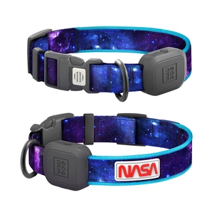 Нашийник для тварин WAUDOG з підсвічуванням LED "NASA21" M-L (273-0148) зображення 1