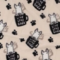 Плед Ardesto Fleece 100% поліестер, песики, бежевий 130х160 см (ART0723PB) - зменшене зображення 4