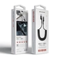 Дата кабель USB 2.0 AM to USB-C 1.0m Spiral 2.4A black Armorstandart (ARM75390) - уменьшенное изображение 3