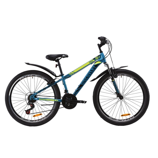 Велосипед Discovery 26" TREK AM DD рама-18" St 2020 малахітовий із жовтим (OPS-DIS-26-287) - зображення 1