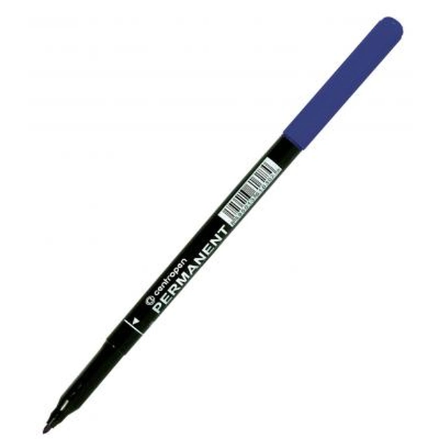 Маркер Centropen Permanent 2536 1 мм blue (2536/03) - зображення 1