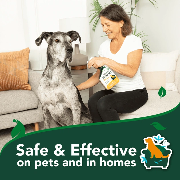 Спрей для тварин Vet's Best для собак та дому від комах з ароматом бавовни і спецій 945 мл (0010279001387) - picture 3