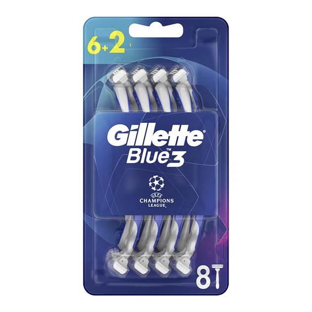 Бритва Gillette Blue3 Comfort одноразова 8 шт. (7702018531844) - изображение 1