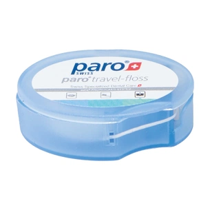 Зубна нитка Paro Swiss Travel-floss Дорожня Зелена упаковка 5 м (7.1763/4) изображение 1