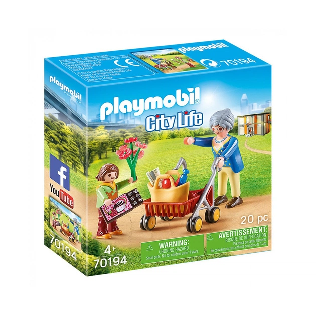Конструктор Playmobil Бабуся з онуком (6336526) - изображение 1