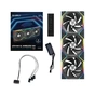 Кулер до корпусу Lian Li Uni Fan SL WIRELESS 120-3 REVERSE BLAD (G99.12RSL1W3B.00) - зменшене зображення 5