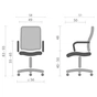Офісне крісло Special4You Alera black (E7047) - зменшене зображення 12
