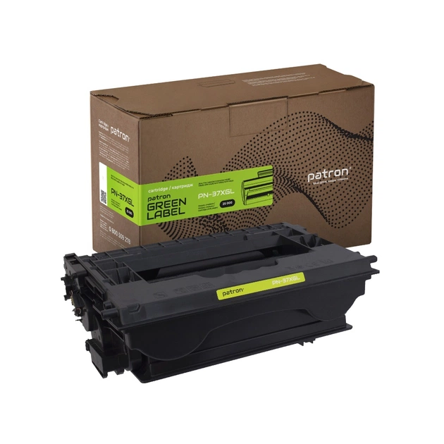 Картридж Patron HP 37X (CF237X) Green Label (PN-37XGL) - изображение 1