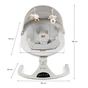 Кресло-качалка Kinderkraft Tulsy Beige (5902533926527) - уменьшенное изображение 8