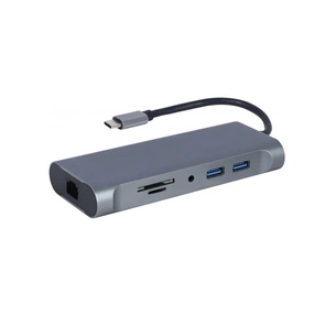 Концентратор Cablexpert USB-C 7-in-1 (A-CM-COMBO7-01) зображення 1