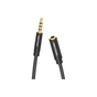 Кабель мультимедійний 3.5mm M to 3.5mm F 0.5m black Vention (BHBBD) - уменьшенное изображение 4