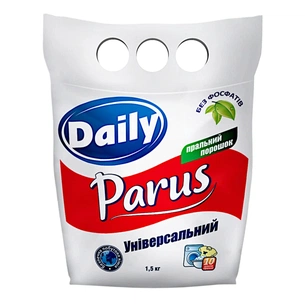 Стиральный порошок Parus Daily Универсальный 1.5 кг (4820017661485) изображение 1