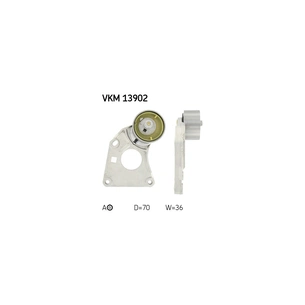 Натягувач ременя з роликом SKF VKM 13902 зображення 1