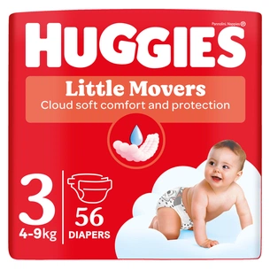 Підгузки Huggies Little Movers 3 (5-8 кг) Jumbo 56 шт (5029053567570) зображення 1
