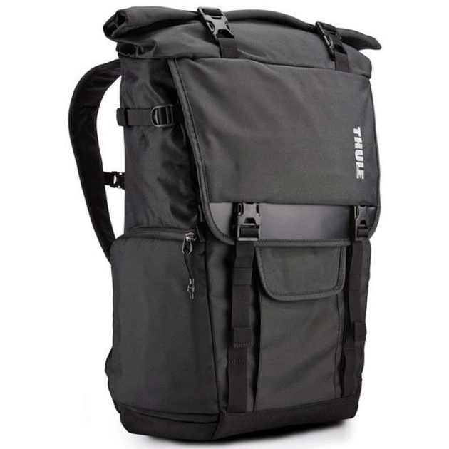 Фото-сумка Thule Covert DSLR Rolltop Backpack TCDK-101 Dark Shadow (3201963) - изображение 1