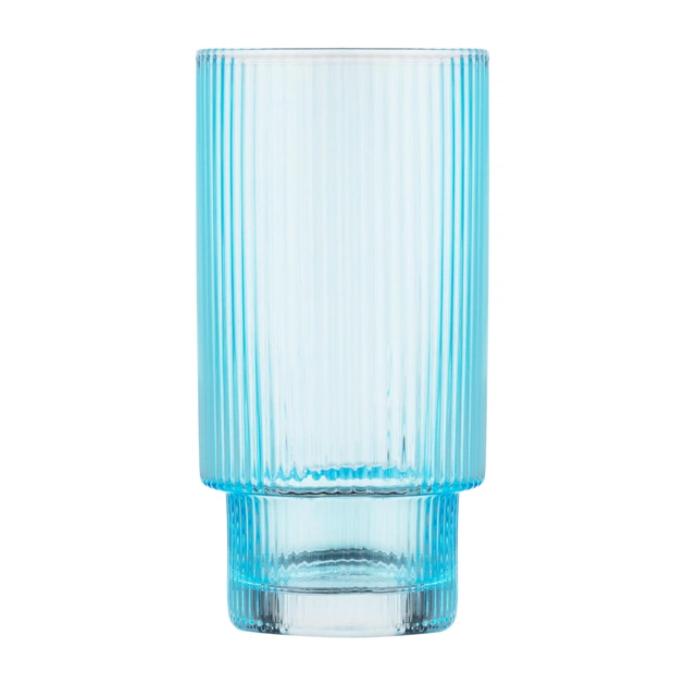 Набір склянок Ardesto 380мл, 2шт, скло, блакитний (AR2638SBL) - picture 2