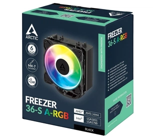 Кулер процессорный Arctic Freezer 36S A-RGB Black (ACFRE00198A) изображение 1