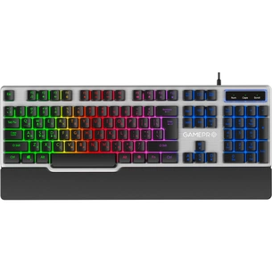 Клавіатура GamePro GK599 Stinger USB Grey зображення 1