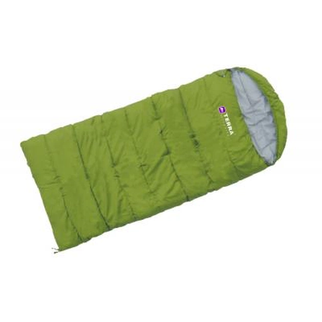 Спальний мішок Terra Incognita Asleep 200 JR (L) (зелёный) (4823081503538) - зображення 1