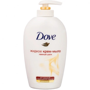 Рідке мило Dove Ніжний шовк 250 мл (8717163605776) зображення 1