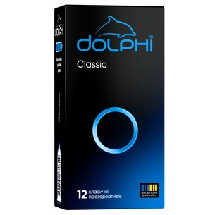 Презервативи Dolphi Classic 12 шт. (4820144770814) изображение 1