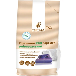 Пральний порошок Tortilla Еко універсальний 1.5 кг (4823015909078) зображення 1