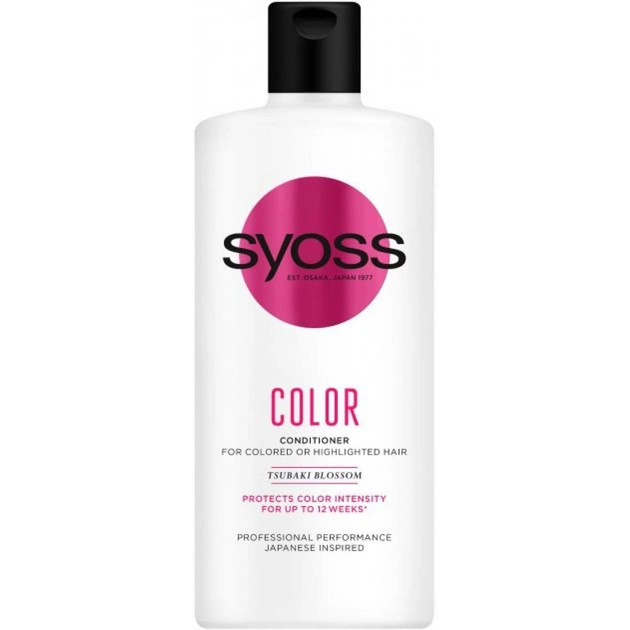 Кондиционер для волос Syoss Color с цветком камелии 440 мл (9000101277937) - изображение 1