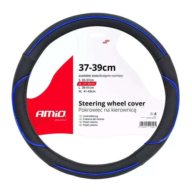 Чохол на руль AMiO SWC-08-M 37-39 см (01363) (013632) - picture 1