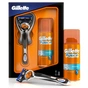 Набір для гоління Gillette Бритва Fusion ProGlide Flexball + Гель для бритья 75 мл (7702018422906) - зменшене зображення 4