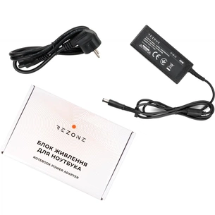 Блок живлення до ноутбуку Rezone HP 65W 18.5V 3.5А 7.4*5.0 (RZPSHP65197450) зображення 1