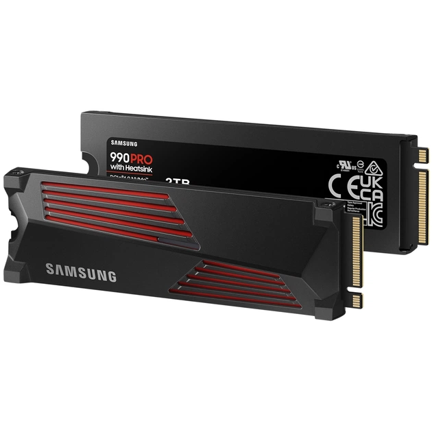 Накопичувач SSD M.2 2280 2TB 990 PRO with Heatsink Samsung (MZ-V9P2T0CW) - picture 7