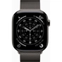 Смарт-годинник Apple Watch Series 11 GPS + Cellular 46mm Slate Titanium Case with Slate Milanese Loop - M/L (MFD44RK/A) - зменшене зображення 2