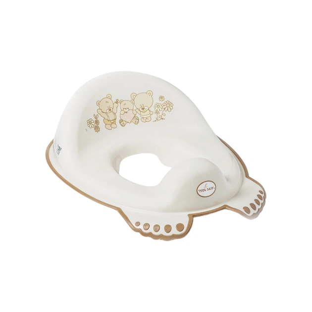 Накладка на унітаз Tega Baby Teddy Bea антиковзка, beige (MS-016-119) - picture 1