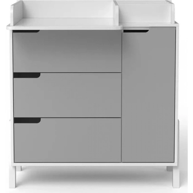 Комод-пеленатор Angelo Магія Плюс (з органайзером) сірий 90х51х90 (19034) - picture 2