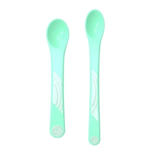 Набір дитячого посуду Twistshake 4+ ложок 2 шт м'ятні (78191) picture 1