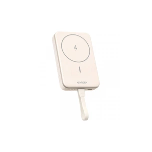 Батарея універсальна Ugreen 10000mAh 20W Magnetic Wireless Build-in USB-C Cable (PB760) (35341B) зображення 1