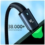 Дата кабель USB 2.0 AM to USB-C 1.0m 7A 100W blue Essager (EXC7A-CG03-P) - зменшене зображення 8