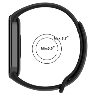 Силіконовий ремінець BeCover для Xiaomi Mi Smart Band 8 Burgundy Red (709378) зображення 1