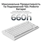 Клавіатура Keychron V1 Ultra Keychron Red Switch RGB UA White (V1U-F1-UA) - зменшене зображення 11
