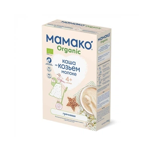 Дитяча каша MAMAKO гречана на козячому молоці +4 міс. 200 г (8437022039190) зображення 1